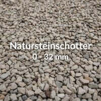 Natursteinschotter 0-32 mm