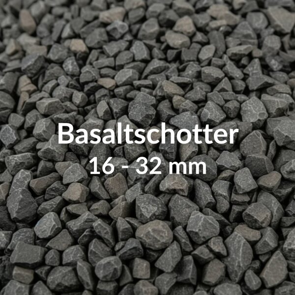 Basalt Crushed Stone 16–32 mm Bulk Material