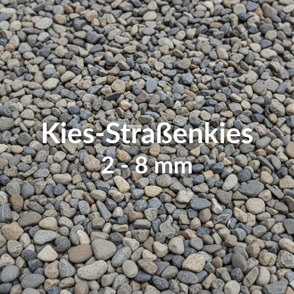 Road gravel 2–8 mm BigBag
